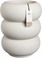 Pot pc amber roll d43h58cm lin.wit