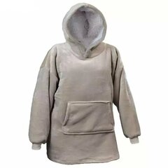 Oversized fleece hoodie