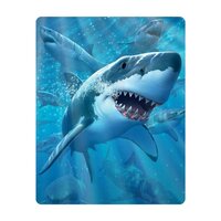 3d ansichtkaart great white deligh