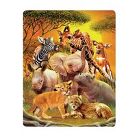 3d ansichtkaart kissing cousins