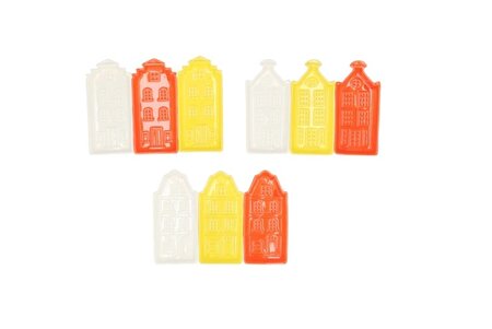 A'DAM DUTCH ORANGE MIX PLATE ASS 7X2X13CM - afbeelding 1