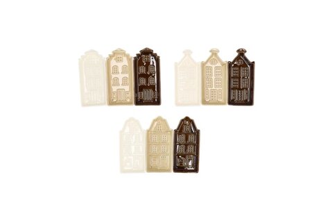 A'DAM NATURAL BROWN MIX PLATE ASS 7X2X13CM - afbeelding 1