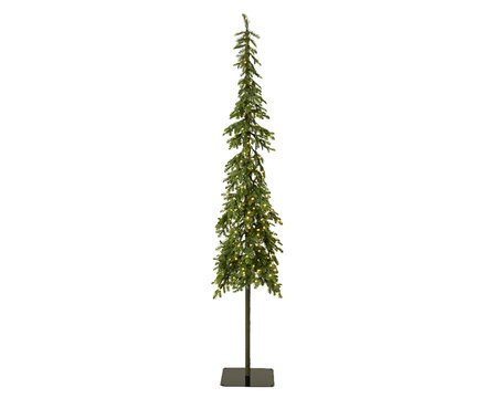 Alpine fir prelit d60h240 groen/warmwit - afbeelding 1