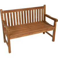 Bank teak 130 cm. - afbeelding 1