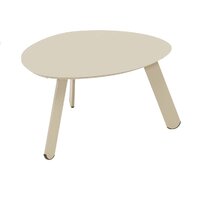 Bijzettafel tiki 55x46x28cm taupe