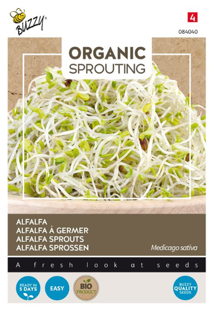 Bio knip&eet alfalfa 30g - afbeelding 1