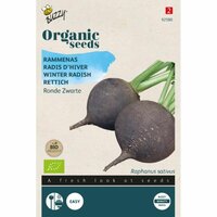 Bio rammenas ronde zwarte 1g - afbeelding 1