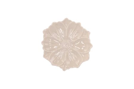 BLOOM COSMEA PLATE GREY/BLEU 11x11x3CM