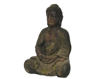 Boeddha poly magn l17b21h30cm bruin - afbeelding 2