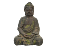Boeddha poly magn l17b21h30cm bruin - afbeelding 1