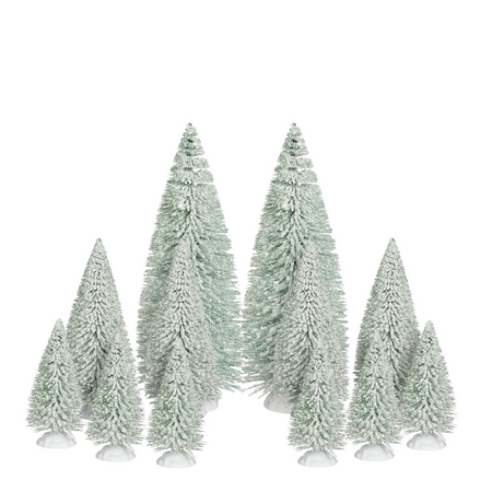 Bristle tree 12 stuks - h23xd8cm