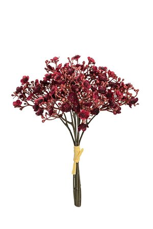 Bundel gypsophila h28cm burgundy