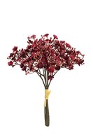 Bundel gypsophila h28cm burgundy