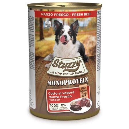 Can monoprotein beef 400g