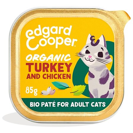 Cat adult pate organic turkey 85g