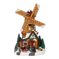 Christmas windmll bo l20.5b17h34cm