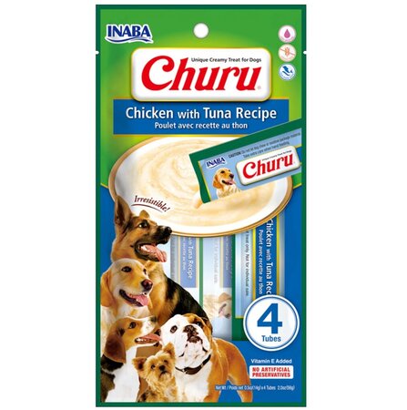 Churu dog chicken with tuna recipe