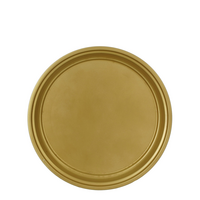 Decobord milos d40h3.5cm goud