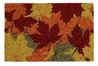 Deurmat kokos bladeren 60x40 multi