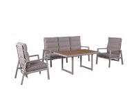 Donato loungeset (4) - semi verstelbaar