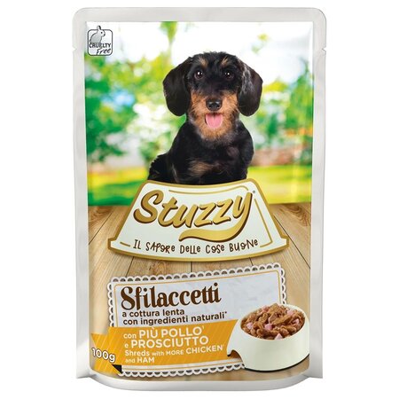 Hond sfilaccetti kip ham 100g