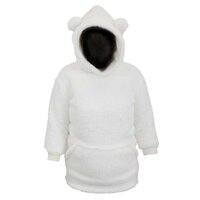 Hoodie pippa kids 50x70cm d white