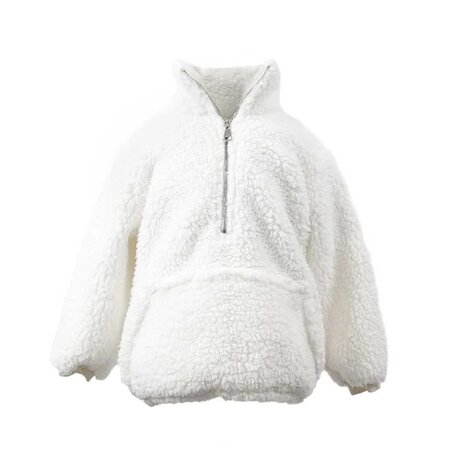 Hoodie willow kids 43x47cm d white