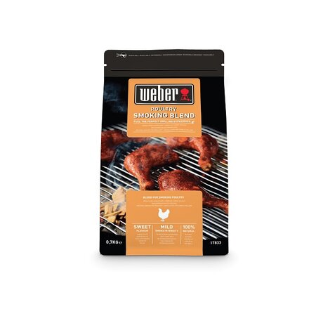 Houtsnippers smoking poultry blend
