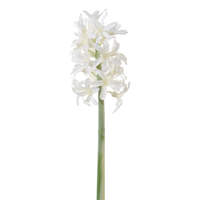 Hyacinthsteel l27cm (Zijde-bloem)