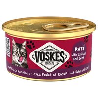 Kattenvoer pate kip&rundvlees 85gr