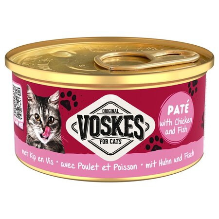 Kattenvoer pate kip&vis 85gr