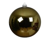 Kerstbal glas d15cm rosemarijn