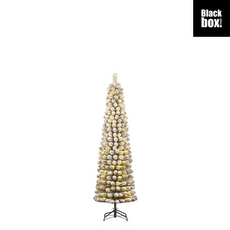 Kerstboom Charlton pilar 90l d48h155 frosted