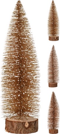 KERSTBOOM GLITTER 35CM STAR LI