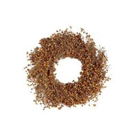 Krans flax d30cm naturel