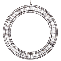 Krans metaal zwrt 1200l/d56cm cl - afbeelding 2