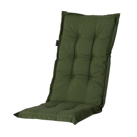 Kussen hoog l123b50cm pan groen - afbeelding 1