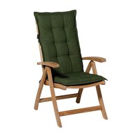 Kussen hoog l123b50cm pan groen - afbeelding 2