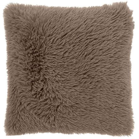 Kussen mats 45x45cm taupe