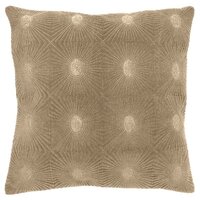 Kussen nela 45x45cm taupe