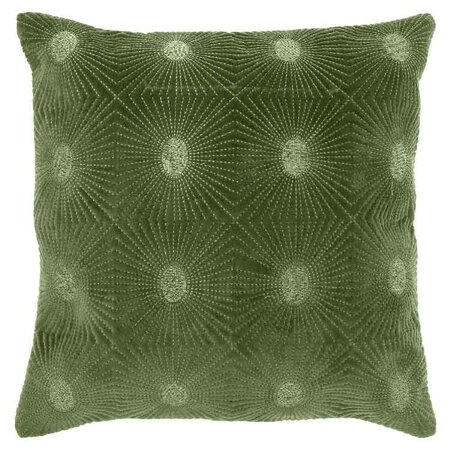 Kussen nela 45x45cm winter green