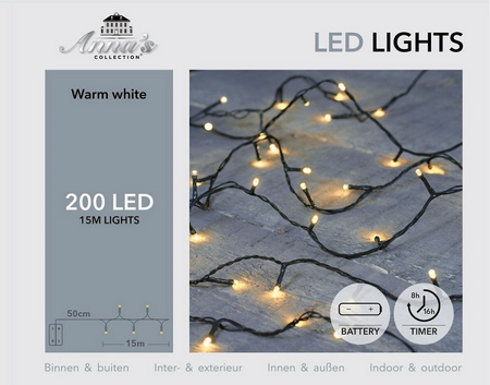 Led 200l/l15m 8/16u ww zwrt bot