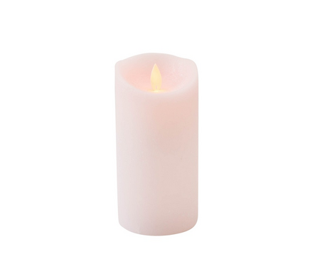 Ledkrs bw.vlm d7.5h15cm roze - afbeelding 1
