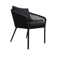 Lexis dining stoel Lava grey