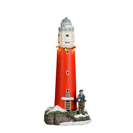 Lighthouse l11.5b10.5h25.5cm bo