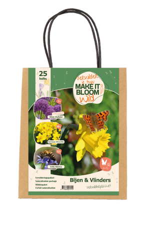 Make it bloom - bijen en vlinder