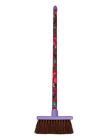 Mini bezem mier/vlinder/slak paars