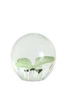 Ornament butterfly glas l8b8h8cm groen