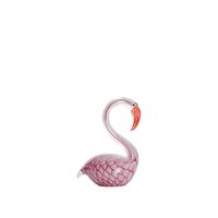 Ornament swan glas l12b7h17cm rz