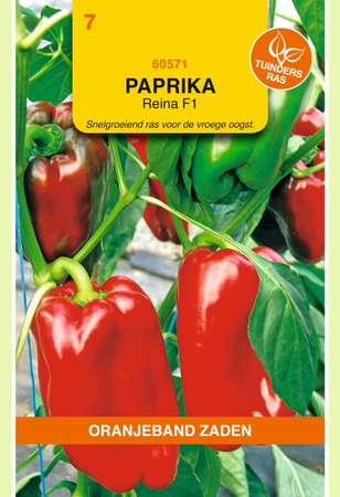 Paprika reina f1 hybride 20zd - afbeelding 1